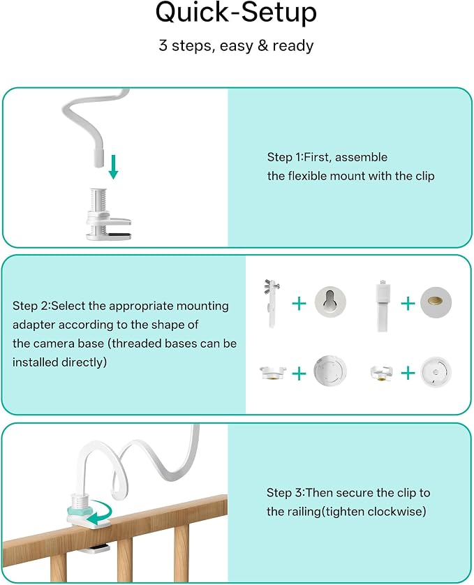 Jartoo Baby Monitor Mount Compatible - Image 7