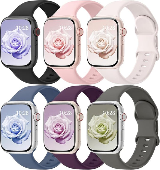 6 Pack Sport Bands Compatible by HEARTBOOM