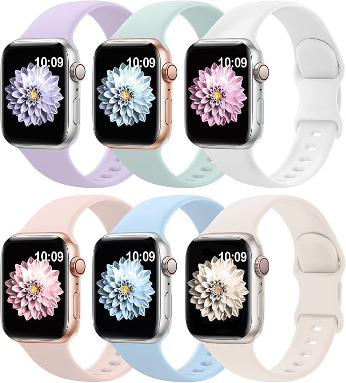 6 Pack Sport Bands Compatible by AMSKY