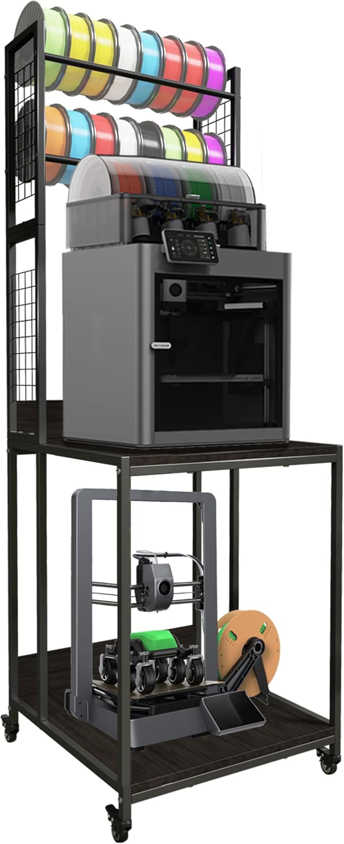 3D Printer Stand with Double Layer 3D Printer Filament Storage Rack, TR22 Heavy by Unknown
