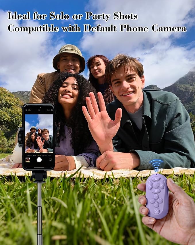 Bluetooth Remote Controller for TikTok Scrolling/Camera/Video Recording/Kindle - Image 6