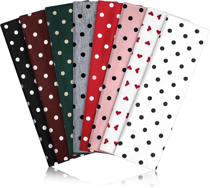 8PCS Summer-Exclusive Non Slip Sports Elastic Soft Running Fashion Headbands by VANRUIDFashionSportHeadbands