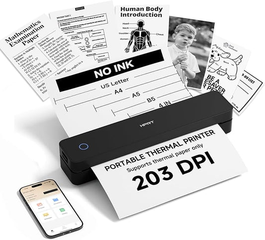 HPRT Inkless Portable Printer Wireless by HPRT