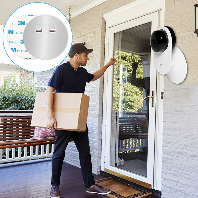 4 Pack Indoor Wall Mount for Yi Home Security Camera, No Punching, Extremely - Image 7