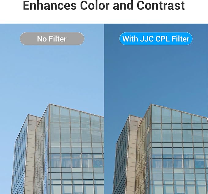 JJC 82mm Circular Polarizer Polarizing CPL Filter - Image 3