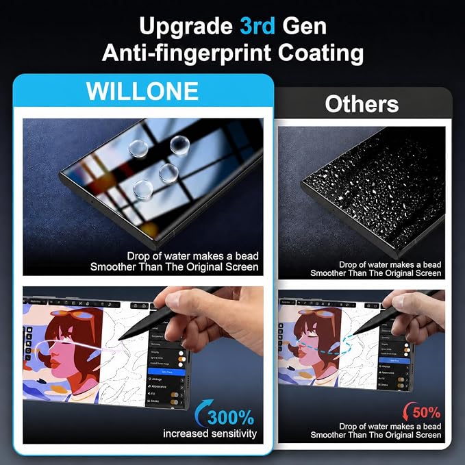 V-PORYADKU 2 Pack for Samsung Galaxy Note 20 Ultra Screen Protector + 2 Pack - Image 6