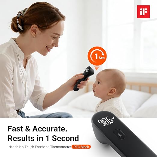 iHealth No-Touch Digital Forehead Thermometer - Image 2