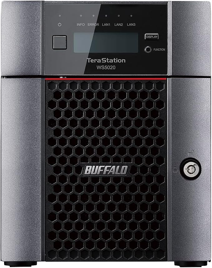 BUFFALO TeraStation WS5420DN 4-Bay Windows Server IoT 2025 Desktop NAS 32TB - Image 8