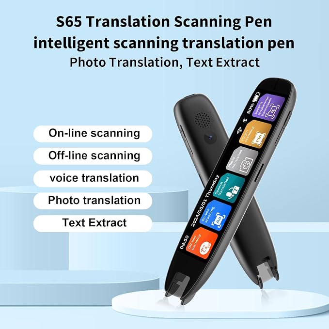 Translation Pen, 142 Language Translator Device Translator Pen, Text Extract Pen - Image 2