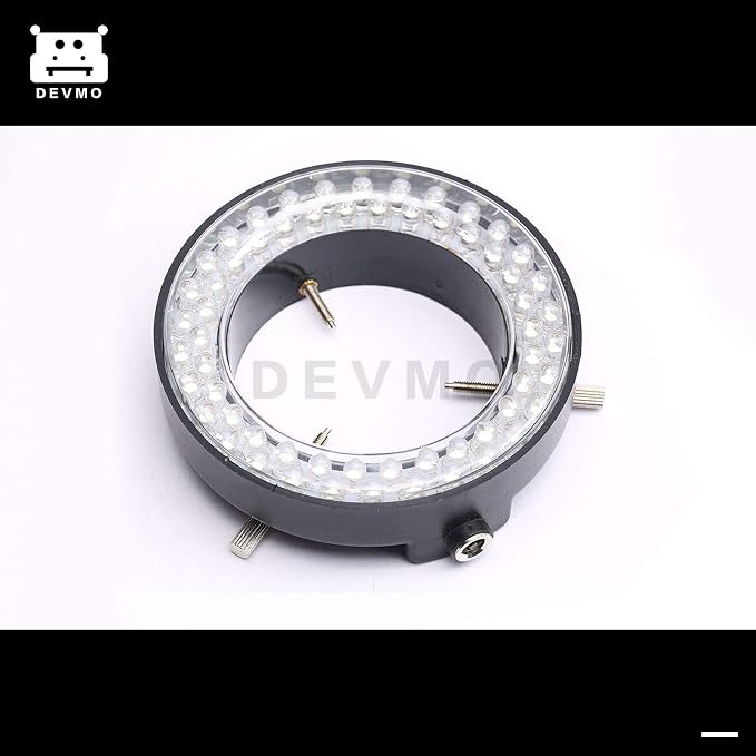 DEVMO 60-LED Adjustable Ring Light Illuminator Lamp - Image 3