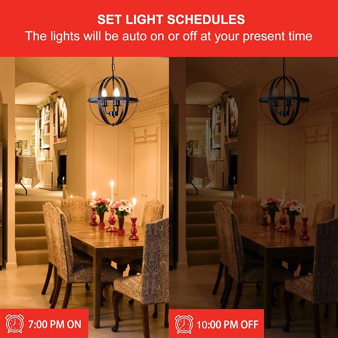 Sengled Smart Light Bulbs, Smart Candelabra LED Bulb, Dimmable Chandelier Light - Image 4