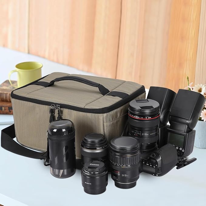 Koolertron Dslr Camera Insert Bag Purse Universal Liner Lens Pouch Partition - Image 4