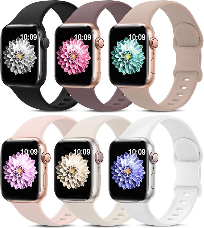 6 Pack Sport Bands Compatible by AMSKY