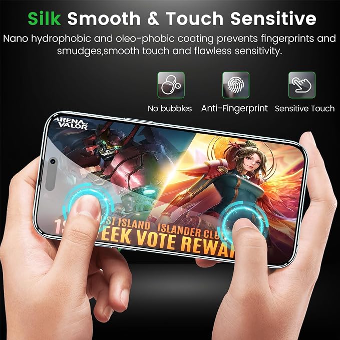 Romkasi 4 Pack Privacy Screen Protector - Image 7