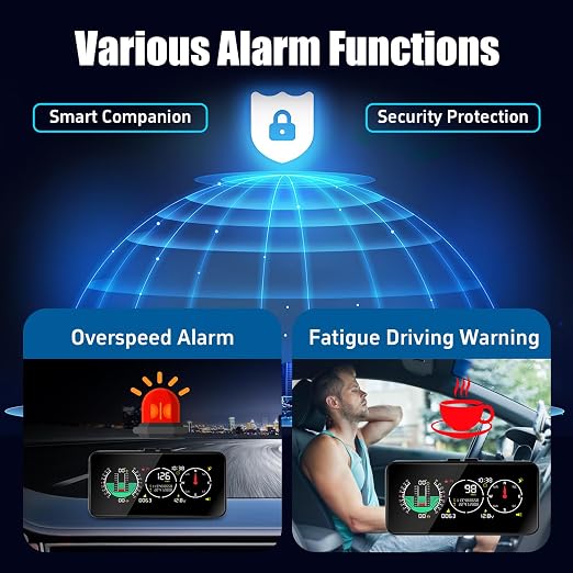 X60 Car Inclinometer for Off-Road, GPS Speedometer MPH KMH - Image 6
