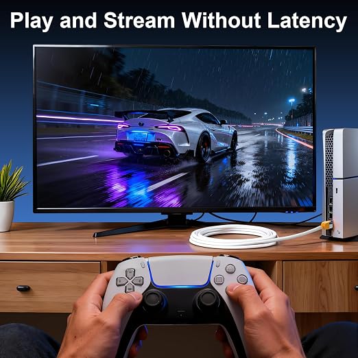Cat 8 Ethernet Cable 35 ft, 40Gbps High Speed Gaming Network Cable 2000MHz - Image 6