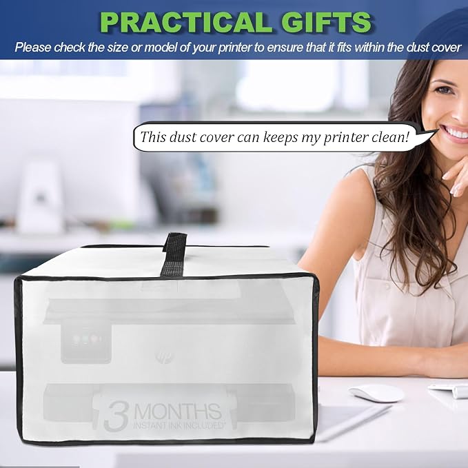 Printer Cover for HP, Waterproof Anti-Static Dustproof Thick Printer Cover - Image 8
