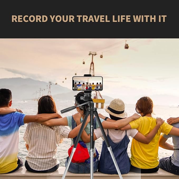 Fotopro 40 Inch Lightweight Phone Tripod Stand - Image 4