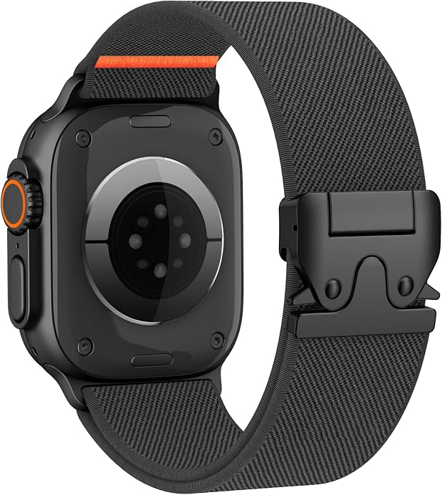 Elastic Sport Band for Apple Watch Ultra 3/2/1 Bands 49mm 46mm 45mm 44mm 42mm by Trydifferent