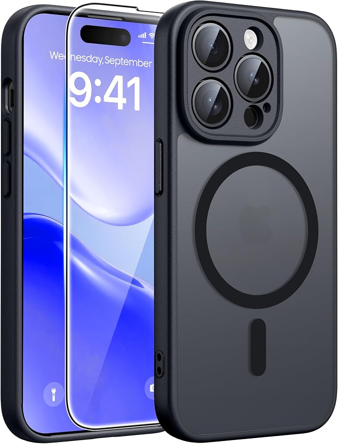 FNTCASE for iPhone 14 Pro Case: Translucent Matte Cases by FNTCASE