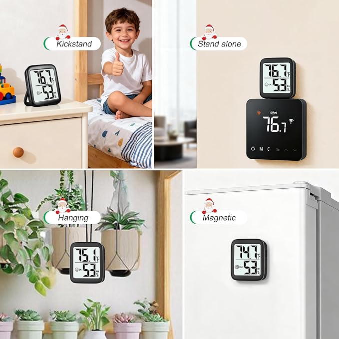 Antonki 2 Pack Room Thermometer - Image 6