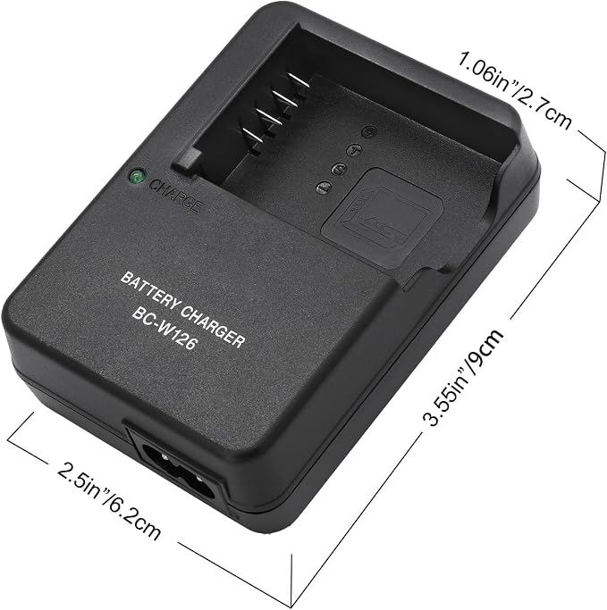 BC-W126 Battery Charger for Fujifilm BC-W126S NP-W126 NP-W126S Battery - Image 2