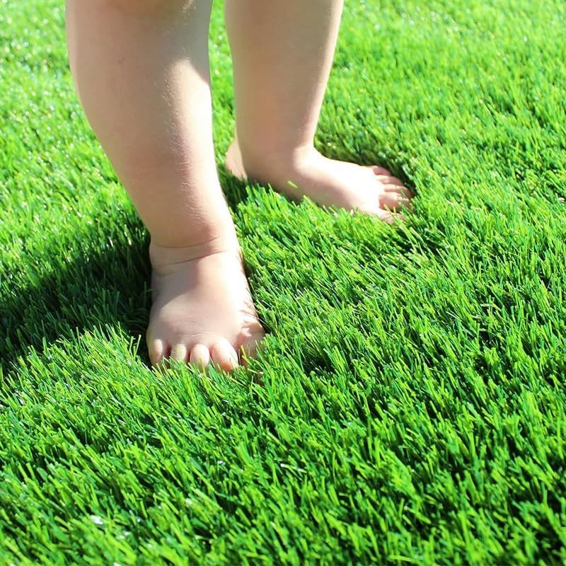 Fas Home Artificial Grass Turf 15FTx35FT, 1.38" Pile Height Realistic Synthetic by WelcometoFasward