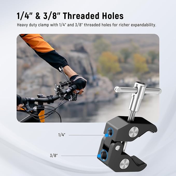 NEEWER 9.8"/25cm Adjustable Magic Arm - Image 4