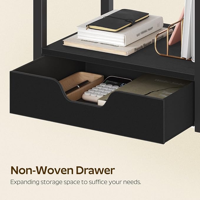 YATINEY Desktop Printer Stand, 2-Tier Printer Table - Image 3