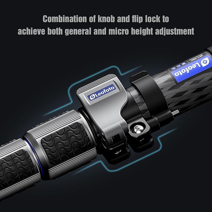 Carbon Fiber Lightweight Camera Monopod, Quick Lock System, MaxLoad 40kg - Image 2
