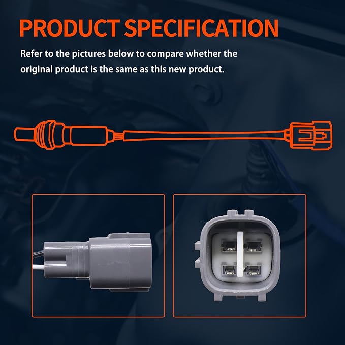 HiSport 234-4048 O2 Oxygen Sensor, Compatible - Image 2
