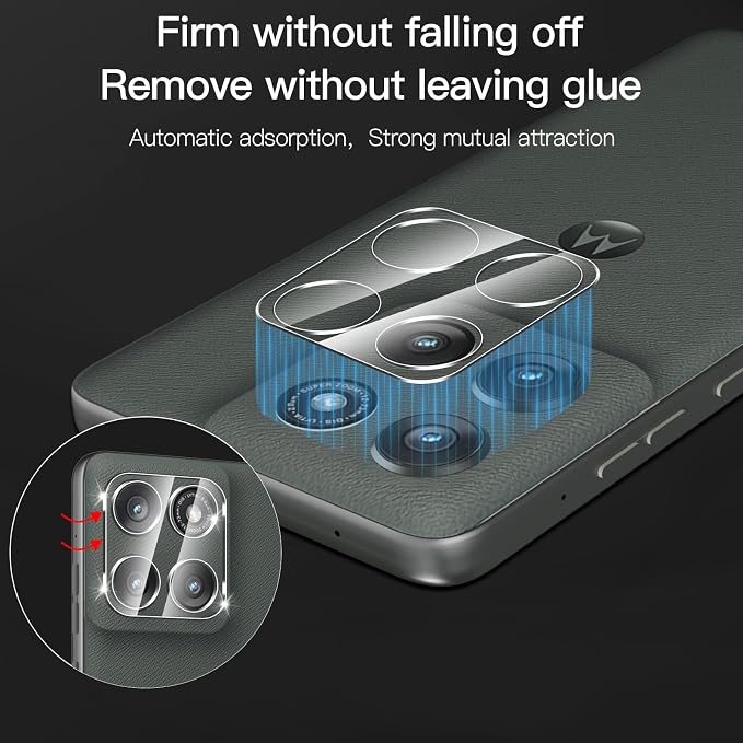 Anoowkoa 2 Pack Designed for Motorola Edge 2025 3D Screen protector + Moto Edge - Image 2