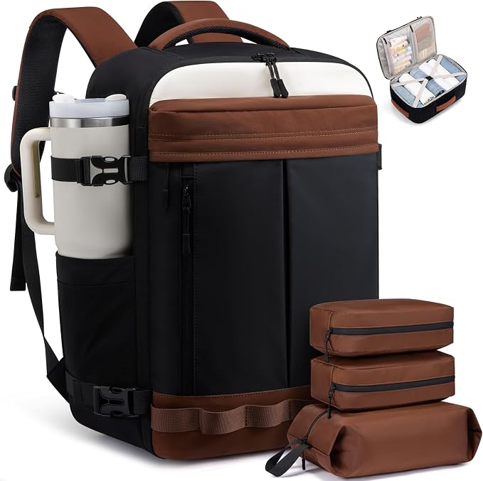 LOVEVOOK 50L Travel Backpack for Women Men, Airline Approved Carry On Luggage by LOVEVOOK