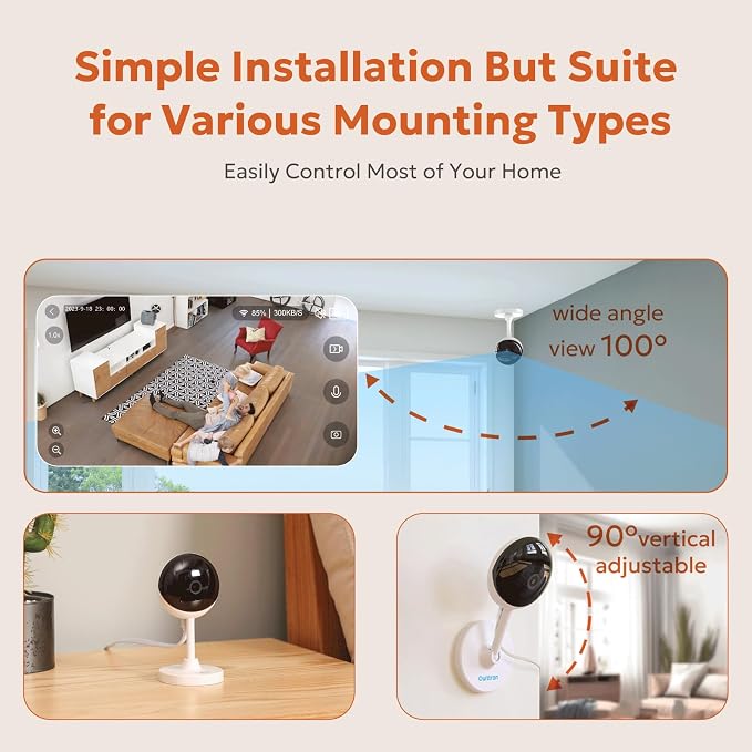 owltron Indoor Security Camera, 2K 3MP Cameras - Image 7