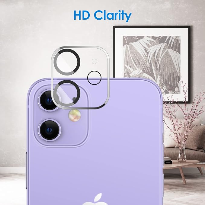 JETech Camera Lens Protector for iPhone 11 6.1-Inch and iPhone 12 mini 5.4-Inch - Image 3