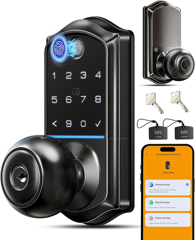 Veise VE018 Smart Knob Handle Lock by Veise