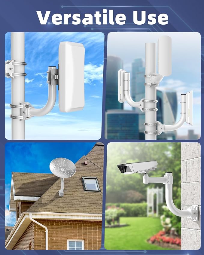 Universal Wireless Bridge Bracket Mount, 180 Adjustable Wall-Mounted Mount - Image 7