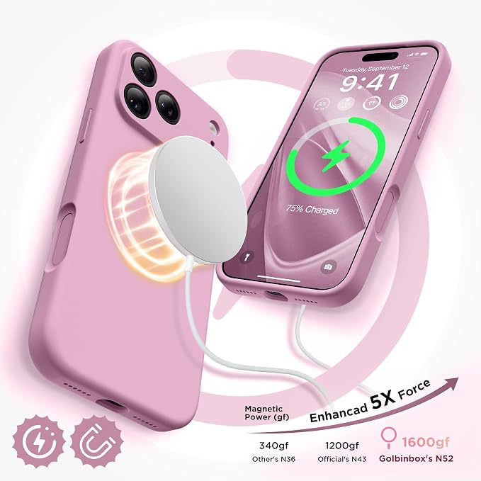 GolbinBox Magnetic for iPhone 17 Pro Case, Compatible - Image 3