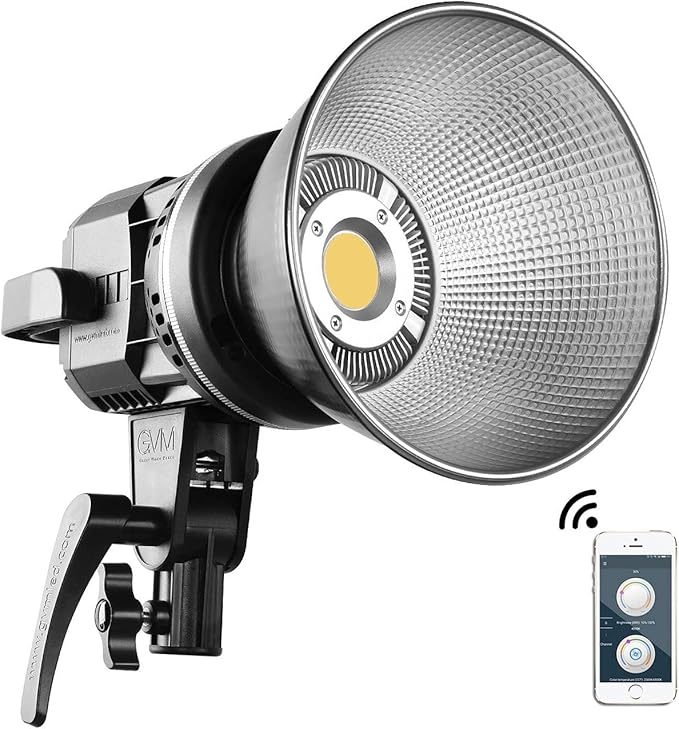 GVM Great Video Maker 80W CRI97+ Video Lights by GVMGreatVideoMaker