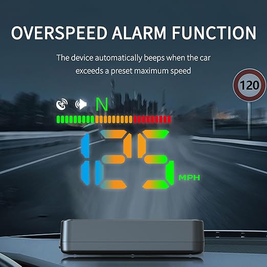Car GPS HUD – H4 Digital Speedometer - Image 2