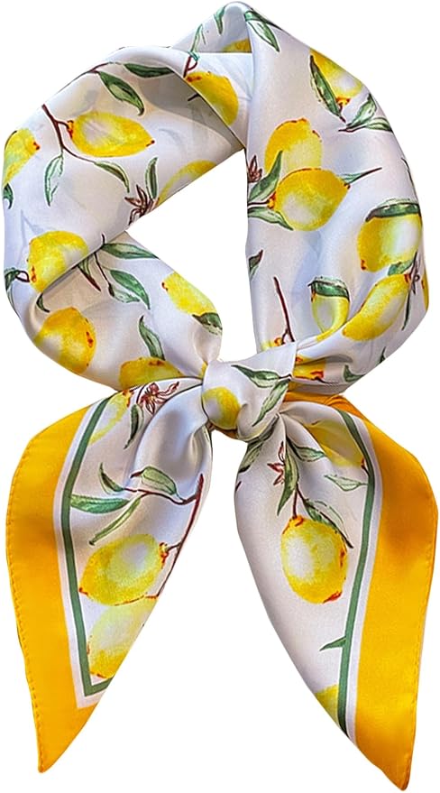 Silky Scarf for Women Lightweight Satin Bandanas Neck Hair Wrap For Sleeping by OnllhNiceScarfForWomen