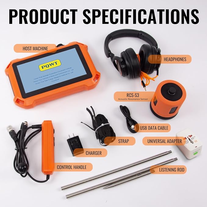 Underground Water Leak Detectors PQ125B Outdoor Wall Pipe Water Leakage - Image 7
