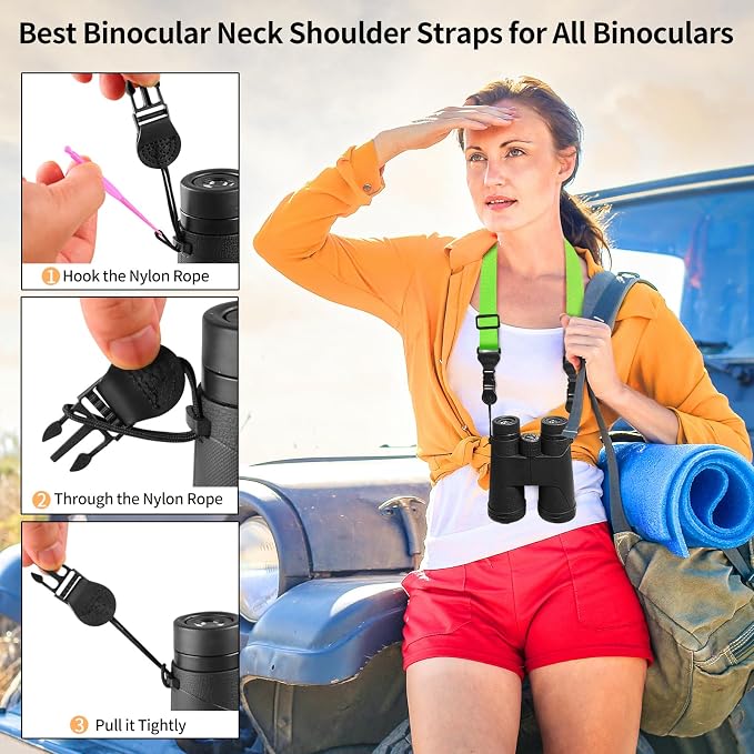 FIEIL Nylon iPad Strap, Adjustable Camera Neck Strap, Comfortable Shoulder Strap - Image 4