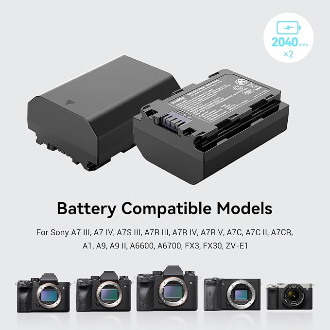SmallRig Replacement Camera Battery Charger Set - Image 3
