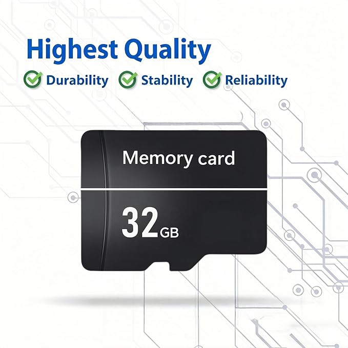 32GB Memory Card 2 Pack, High Speed Data Transfer, - Image 6