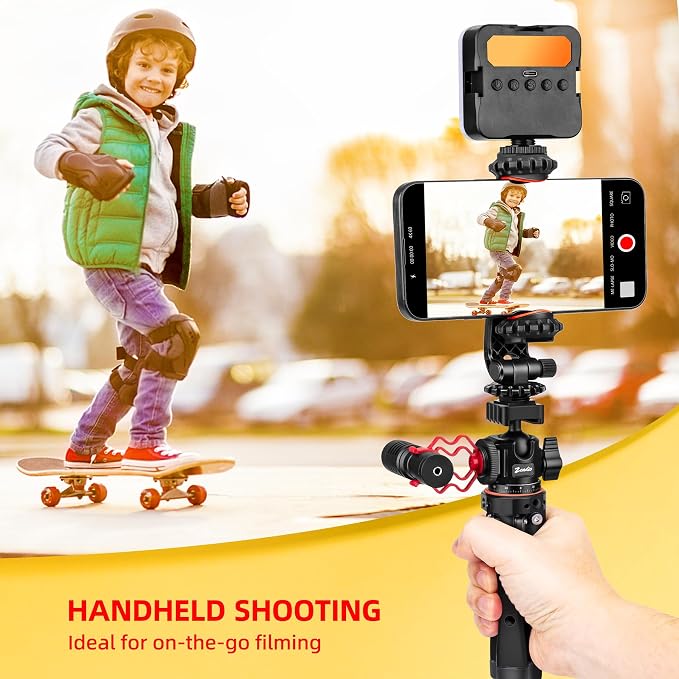 Zeadio Heavy Metal Tripod Kit: 1/4" Screw Adapter Tripod Mount - Image 3