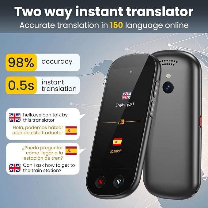 Language Translator Device No WiFi Needed, AI Translator - Image 2