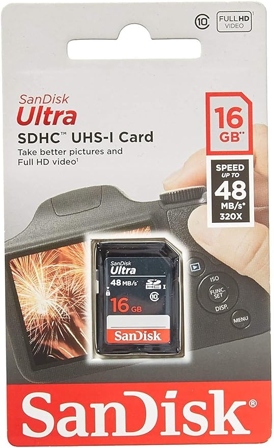 5 Pack - SanDisk Ultra 16GB SD SDHC Memory Flash Card UHS-I Class 10 Read Speed - Image 4