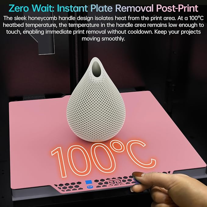 BIQU CryoGrip Pro Glacier Pink Compatible - Image 3