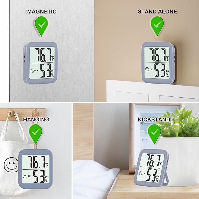 Antonki 2 Pack Room Thermometer - Image 4